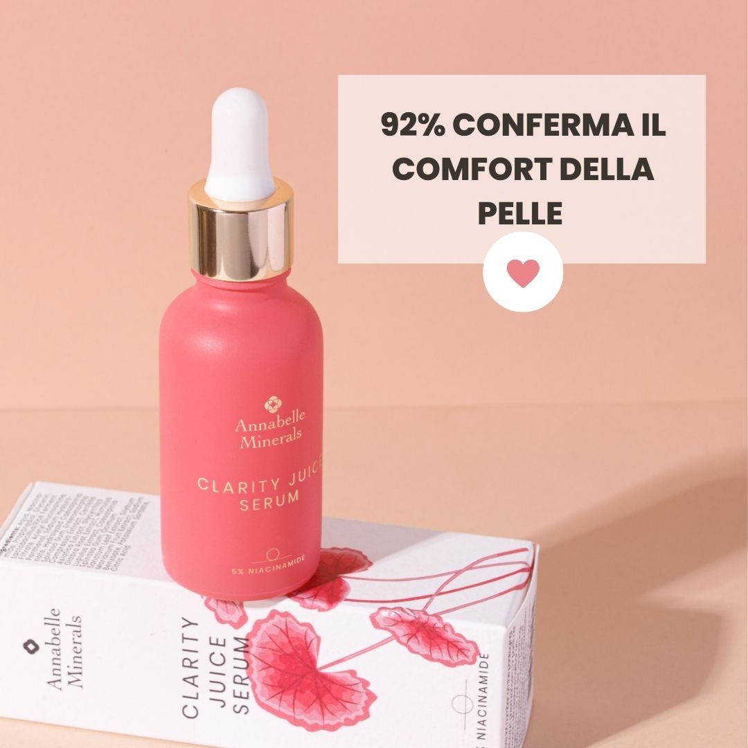 Siero alla niacinamide: lenisce, idrata e aggiunge luminosità